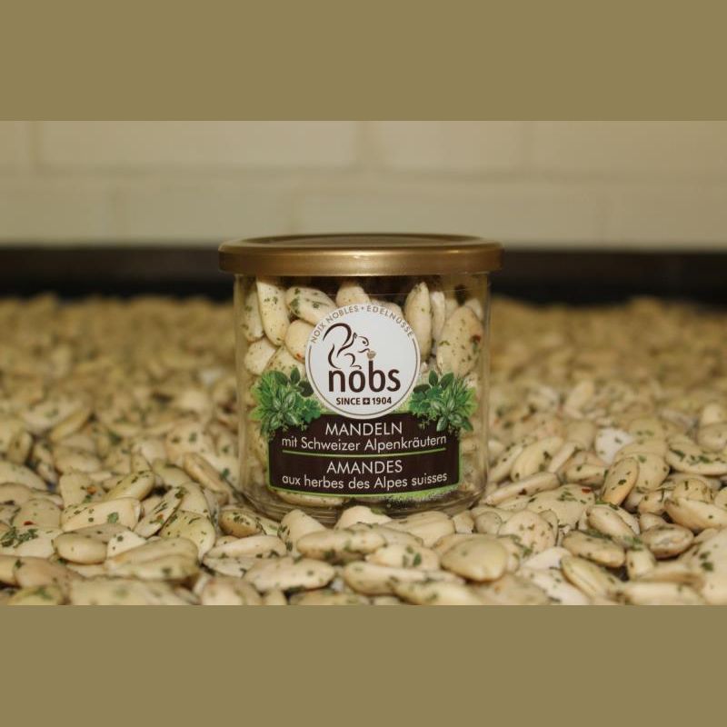 Almonds with Herbs from the Swiss Alps - 130g