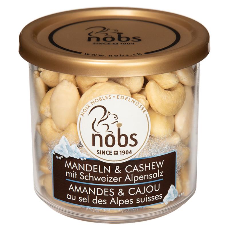 Almonds & Cashews with Swiss alpine salt - 120g